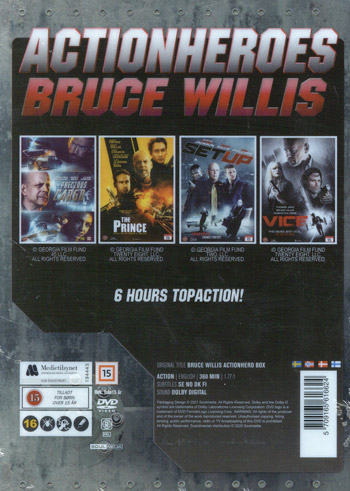 Bruce Willis x 4 / Ltd Steelbook