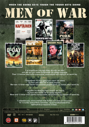 Men of war collection - 7 filmer