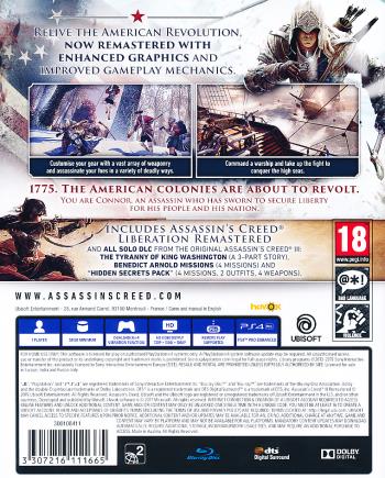 Assassin's Creed III (3) + Liberation HD Remaste