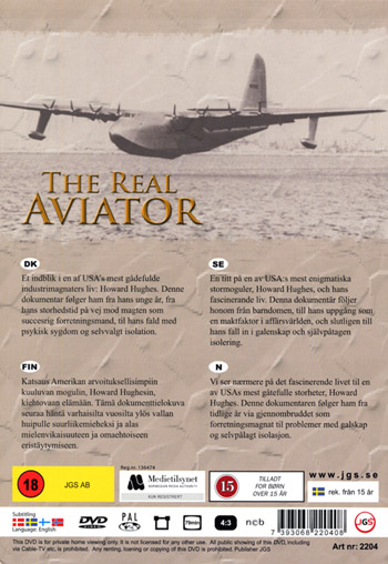 Real aviator / Howard Hughes story