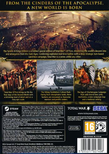 Total War Attila Tyrants & Kings