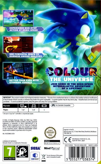 Sonic Colours Ultimate
