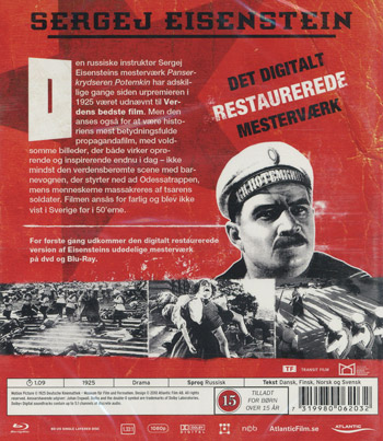 Pansarkryssaren Potemkin - Digitalt remastrad
