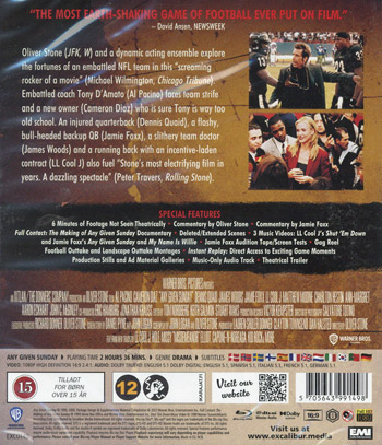 Any given Sunday - Director's cut