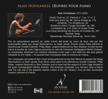 Alan Hovhaness Oeuvres...