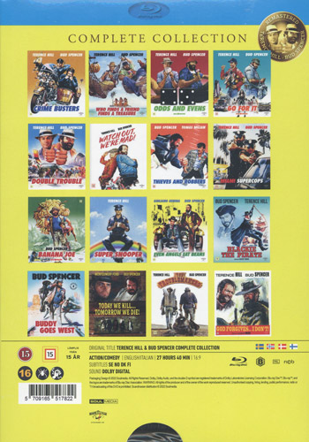 Hill & Spencer - Complete collection (16 filmer)