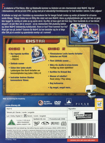WALL-E (Special edition/Ej svensk text)