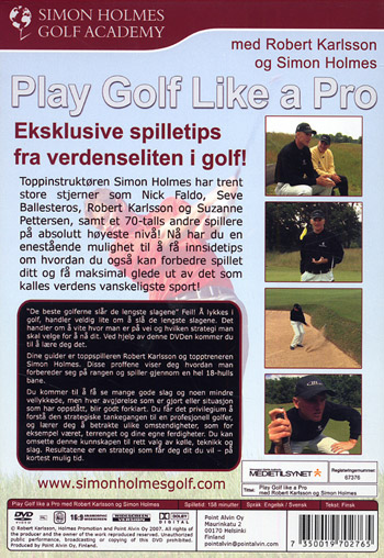Play golf like a pro med Robert Karlsson
