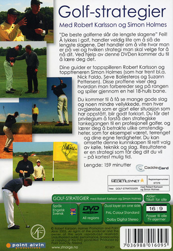 Golfstrategier med Robert Karlsson