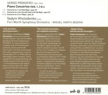 Concertos Nos 1/3/4 (Kholodenko)