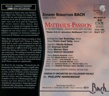 Matthaus-Passion Bwv244