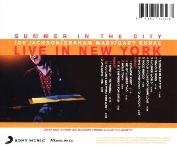 Summer in the City/Live in New York