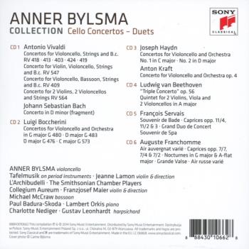 Anner Bylsma Plays Concertos and E