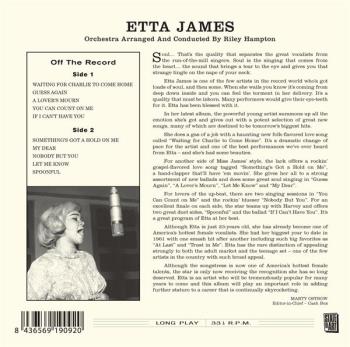 Etta James/Sings for Lovers