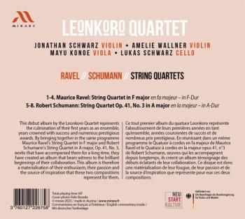 Ravel/Schumann String Quartets