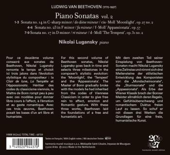 Piano Sonatas Nos 14/17/23 (Lugansky)