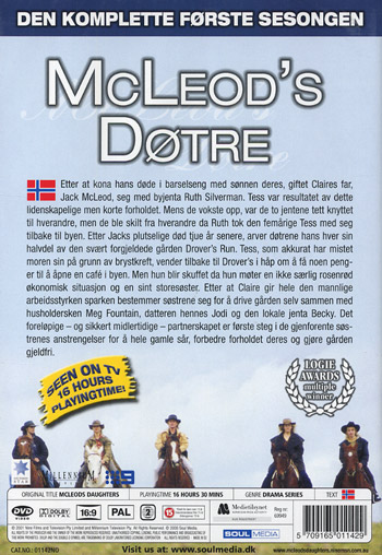 McLeod's daughters / Säsong 1 (Norskt omslag)