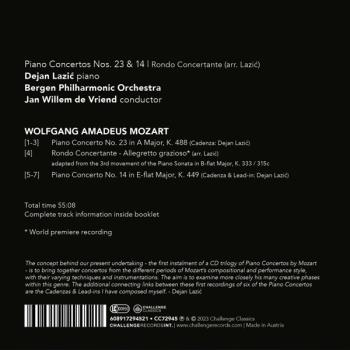 Piano Concertos Nos 23 & 14 (Bergen PO)