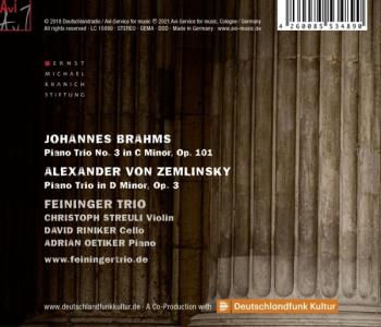 Brahms & Zemlinsky Piano Trios
