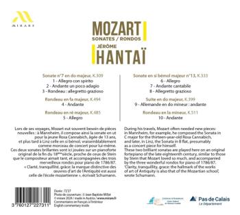 Mozart Rondos and Sonatas