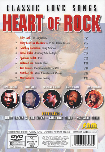 Heart Of Rock/Classic Love Songs