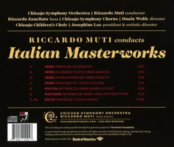 Conducts Italian Masters