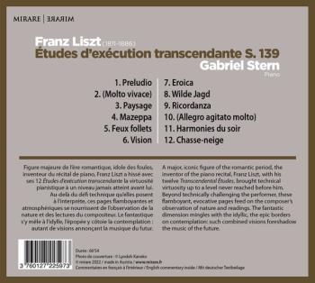 Liszt Études D'exécution Transcen