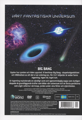Vårt fantastiska universum / Big bang