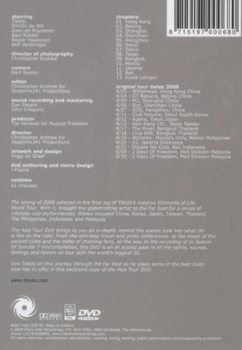 Asia Tour Dvd