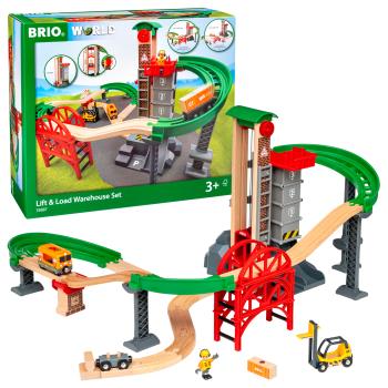 BRIO - Lift & Load Warehouse Set