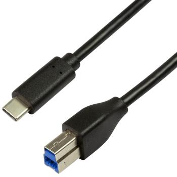 LogiLink: USB3.2 Gen1x1 USB-C - USB-B 3.0 2 meter