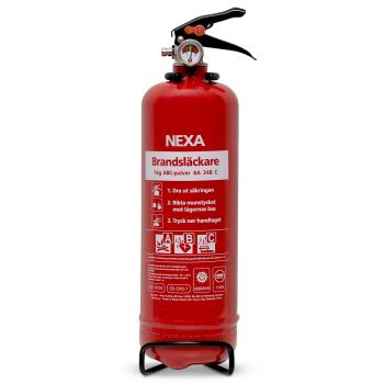 Nexa: Brandsläckare Röd 1kg 8A