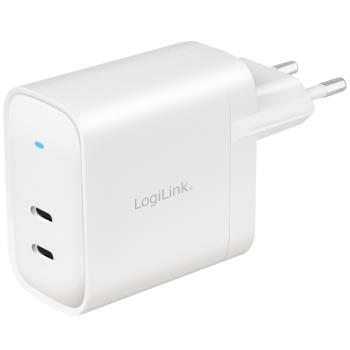 LogiLink: USB-laddare 2 x USB-C PD 40W GaN