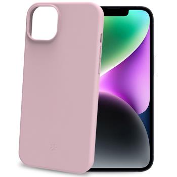 Celly: Planet Soft TPU-Cover GRS 100% återvunnen TPU iPhone 15 Rosa