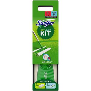 Swiffer: Sweeper Startkit 1 Rengöringsmopp, dry & wet