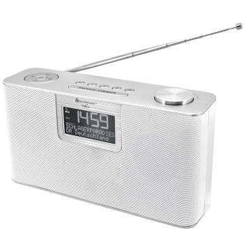 Soundmaster: DAB700WE Stereo DAB+/FM radio med USB/Micro SD-MP3, Bluetooth®