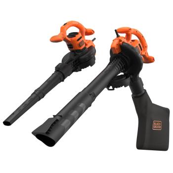 Black & Decker: Lövblås 2500W Blås&Sugfunktion