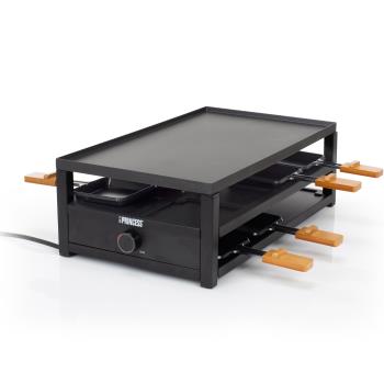 Princess: Raclette 162655  Black Steel Raclette för 8pers.