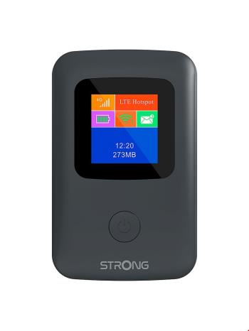 4G LTE Port. Router Display Strong