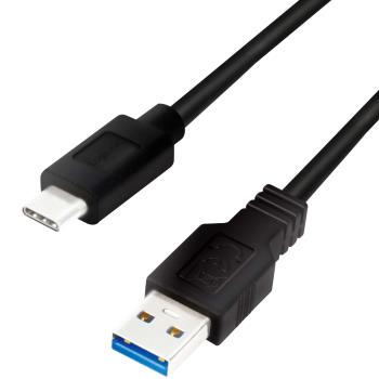 LogiLink: USB-A - USB-C-kabel USB 3.2 Gen1 15W 0,15m