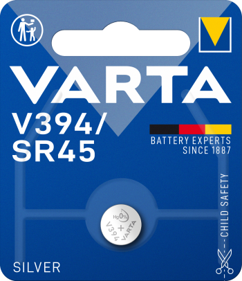 Varta: SR45 / V394 Knappcellsbatteri Silver 1,55V 1-pack