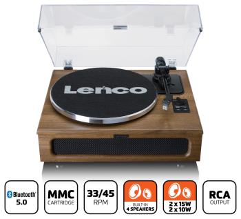 Lenco stereo, vinyl spelare BT