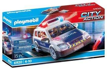 Playmobil - City Action - Squad Car with Lights and Sound