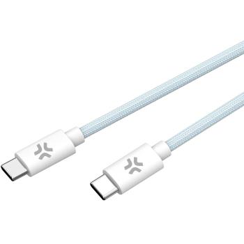 Celly: USB-C - USB-C-kabel 60W 1,5 m Ljusblå
