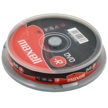Maxell: DVD-R 4.7GB 10-pack cakebox