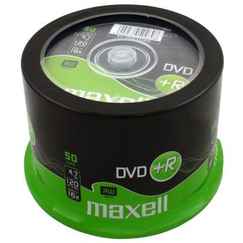 Maxell: DVD+R 4.7GB 50-pack cakebox