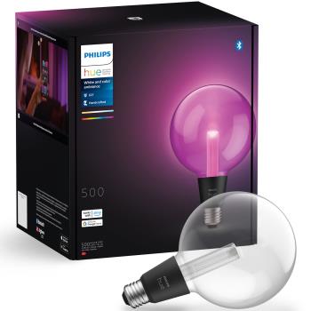 Philips Hue: Lightguide Globe Large 125mm E27 White and Color Ambiance