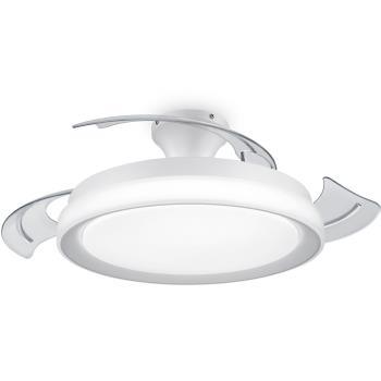 Philips: Bliss Takfläkt med LED-belysning Varm-/kallvitt 4500 lm