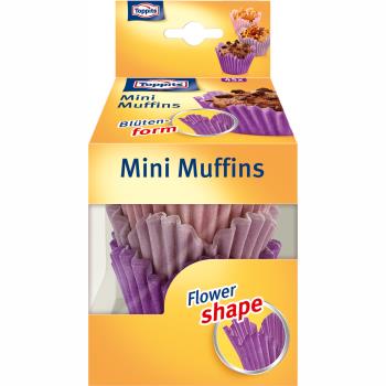 Toppits: Mini Muffinsformar Flower Shape 45-p  20st DFP