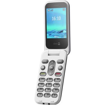 Doro: Mobiltelefon 4G 2821 Blå/Vit